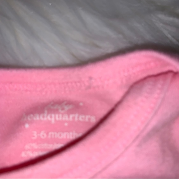 Pink leopard matching set — 3-6 months - Picture 2 of 2